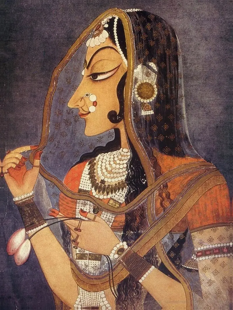 बणी-ठणी (किशनगढ़ शैली) — निहालचंद कृत 'भारत की मोनालिसा'
