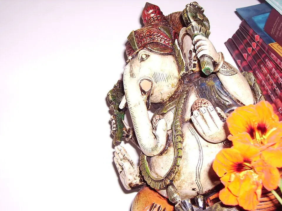 गणेश — 'लंबोदर/गजानन' बहुव्रीहि समास का उदाहरण
